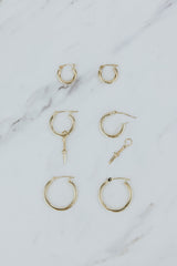 Classic Gold Hoop Bases | 14k thumbnail