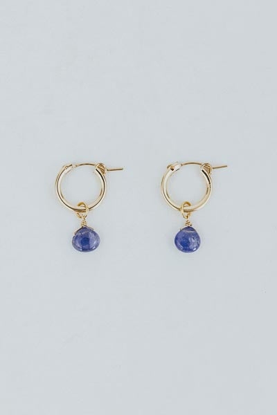 Earring Charms - Tanzanite