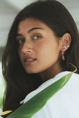 Earring Charms - Coral Heart thumbnail