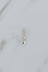 Wings Hawaii Crab Claw necklace charms in sterling silver. Large or small slide-on charms. Fine jewelry handcrafted in Maui. Charm Bar collection, modern charm necklaces made in Hawaii thumbnail