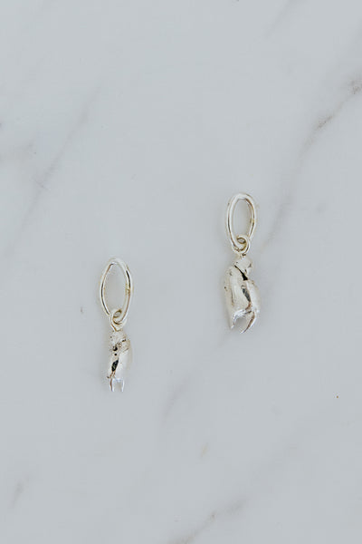 Necklace Charm - Crab Claw | SS