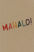 Wings Hawaii greeting card - Mahalo! 