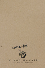 Wings Hawaii greeting card - back thumbnail