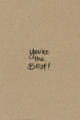 Wings Hawaii greeting card - you're the best! thumbnail