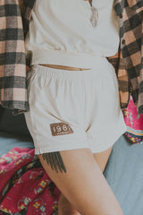 Heavy Jersey Shorts - Creme thumbnail