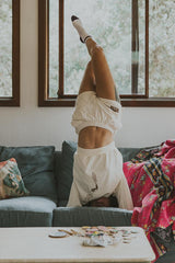 Heavy Jersey Shorts - Creme thumbnail