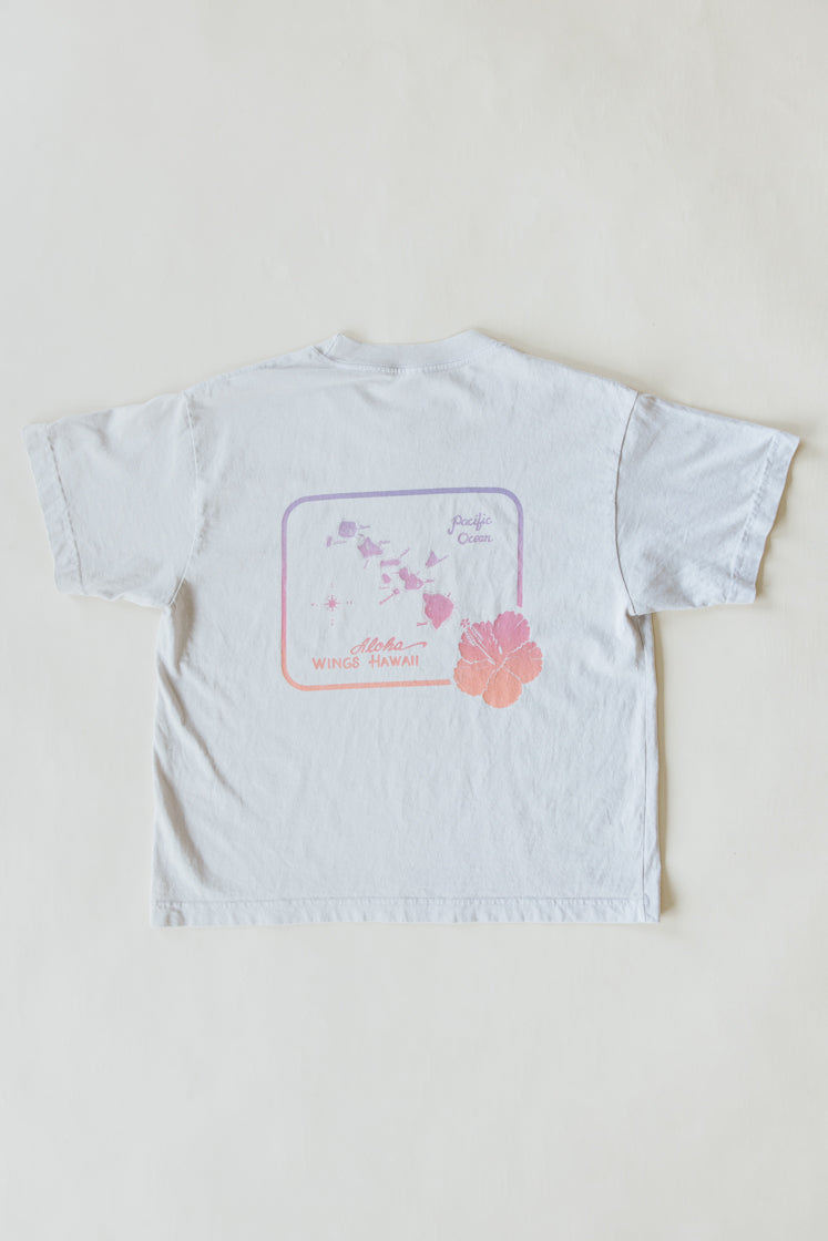 Wide Tee - Hawaii Map