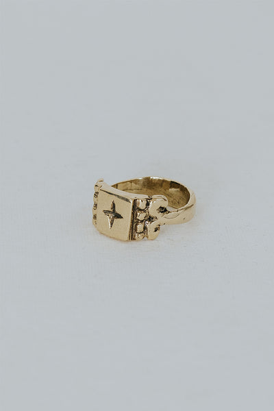 Mermaid Tail Signet Rings