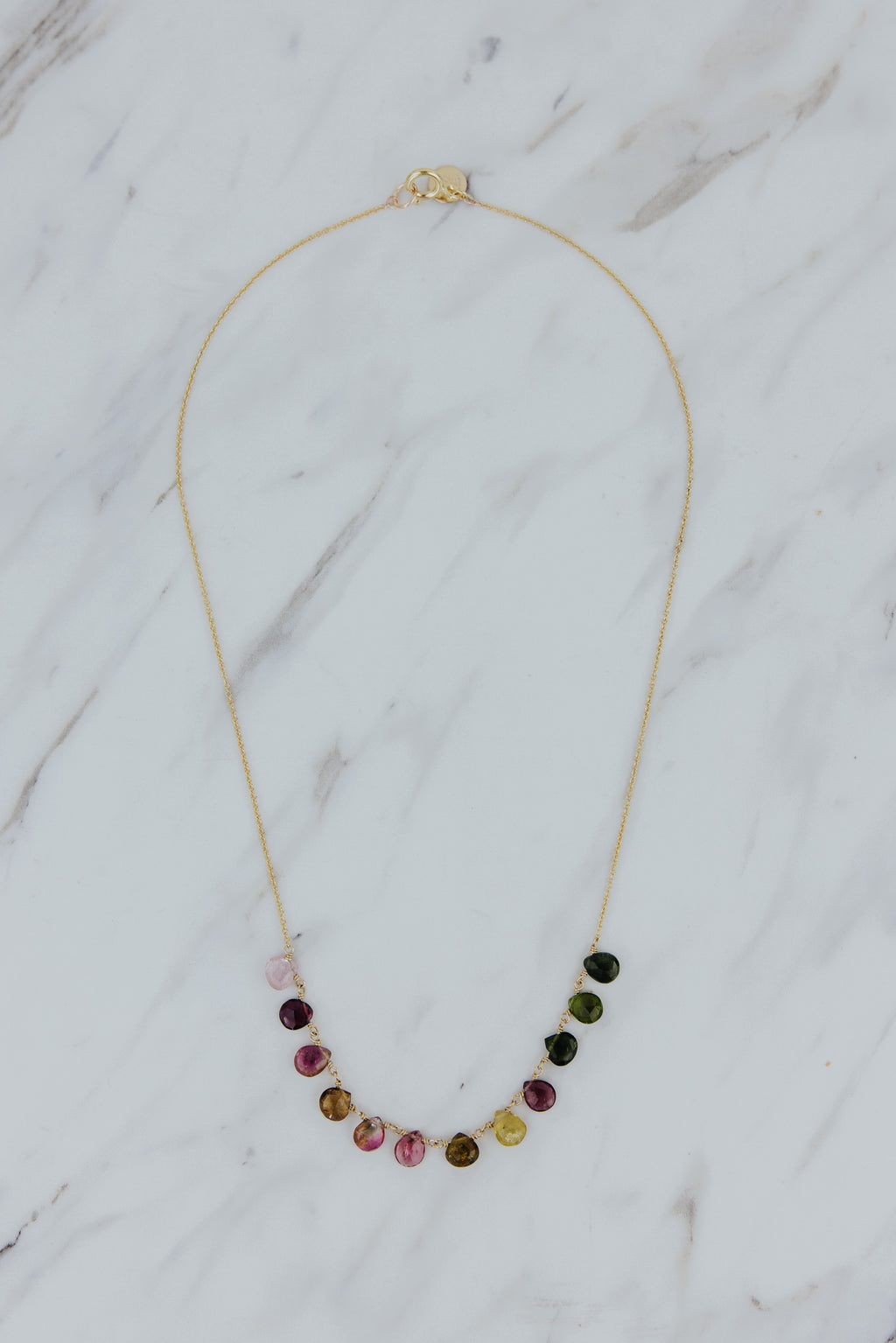 Tourmaline Crown Jewels Necklace | GF