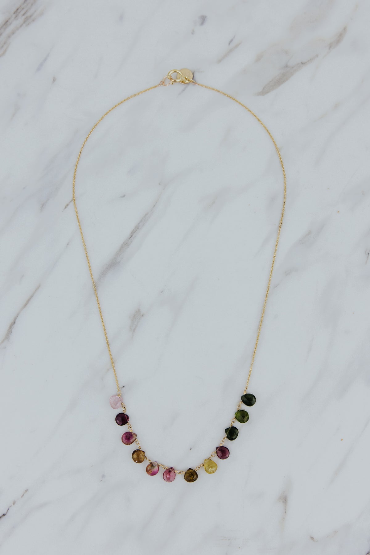Tourmaline Crown Jewels Necklace | GF