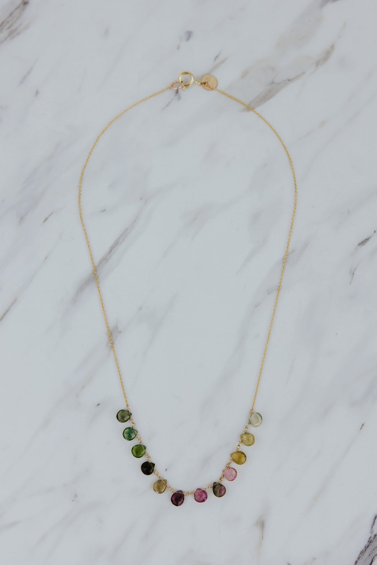 Tourmaline Crown Jewels Necklace | GF