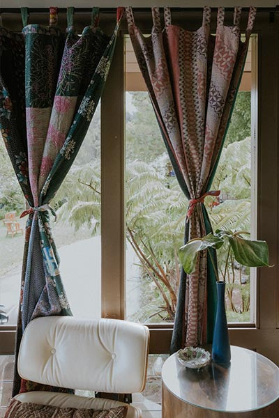 Vintage Kantha Curtain - #6