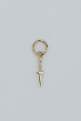wings hawaii dagger charm 14k yellow gold  thumbnail