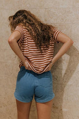 Retro Pocket Shorts - Stretch Denim thumbnail