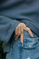 Prong Set Rutilated Quartz Ring | GF thumbnail