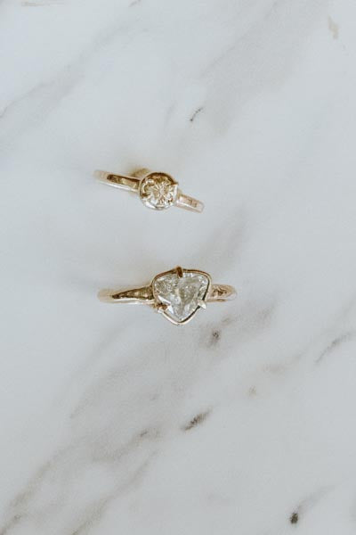 Wings Hawaii diamond ring in solid 14k yellow gold. Petite size 4.5. Wedding ring, engagment ring, fine jewelry handcrafted in Maui. Unique Hawaii wedding jewelry. 