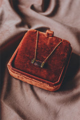 Double Banded Crystal Necklace thumbnail