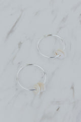 Double Puka Hoop Earrings thumbnail