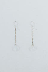 Drop Chain Earrings - Moonstone thumbnail