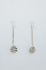 Drop Chain Earrings - Drupe Shell thumbnail
