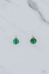 Gemstone Earring Charms - Green Tones thumbnail