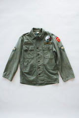 Vintage Army Fatigue Jacket - Evil Eye thumbnail