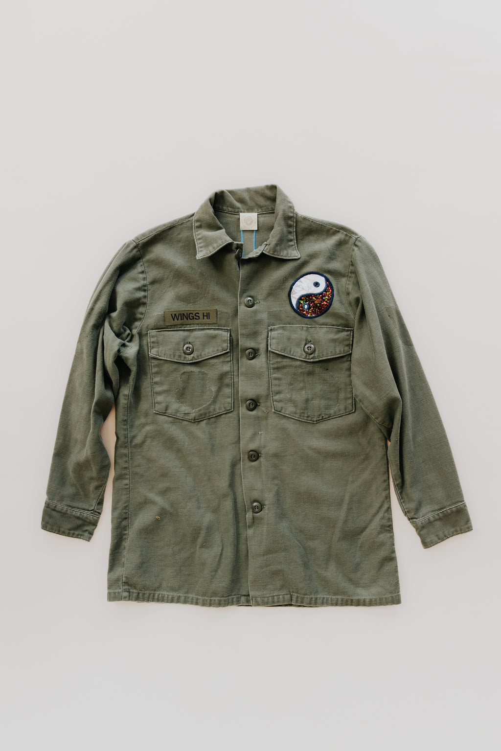 Vintage Army Fatigue Jacket - Evil Eye