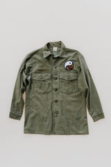 Vintage Army Fatigue Jacket - Evil Eye thumbnail