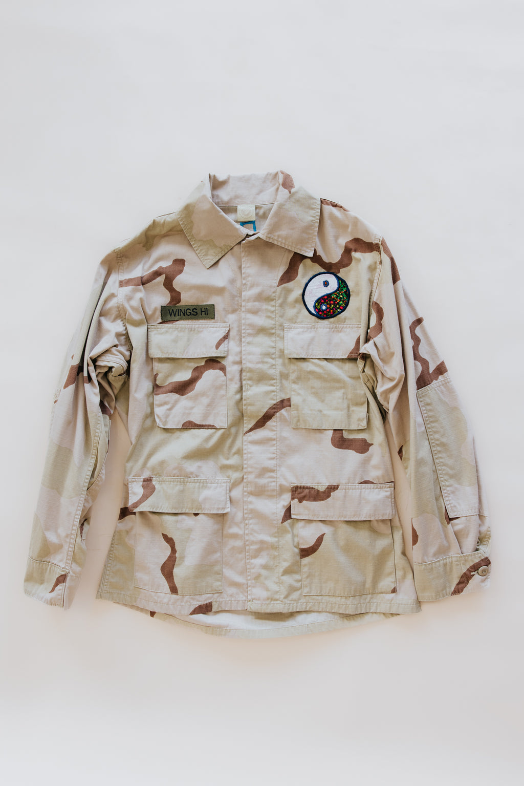 Vintage Army Camo Jacket - Evil Eye