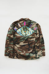 Vintage Army Camo Jacket - Evil Eye thumbnail