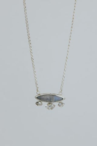 Evil Eye Necklace - Moonstone