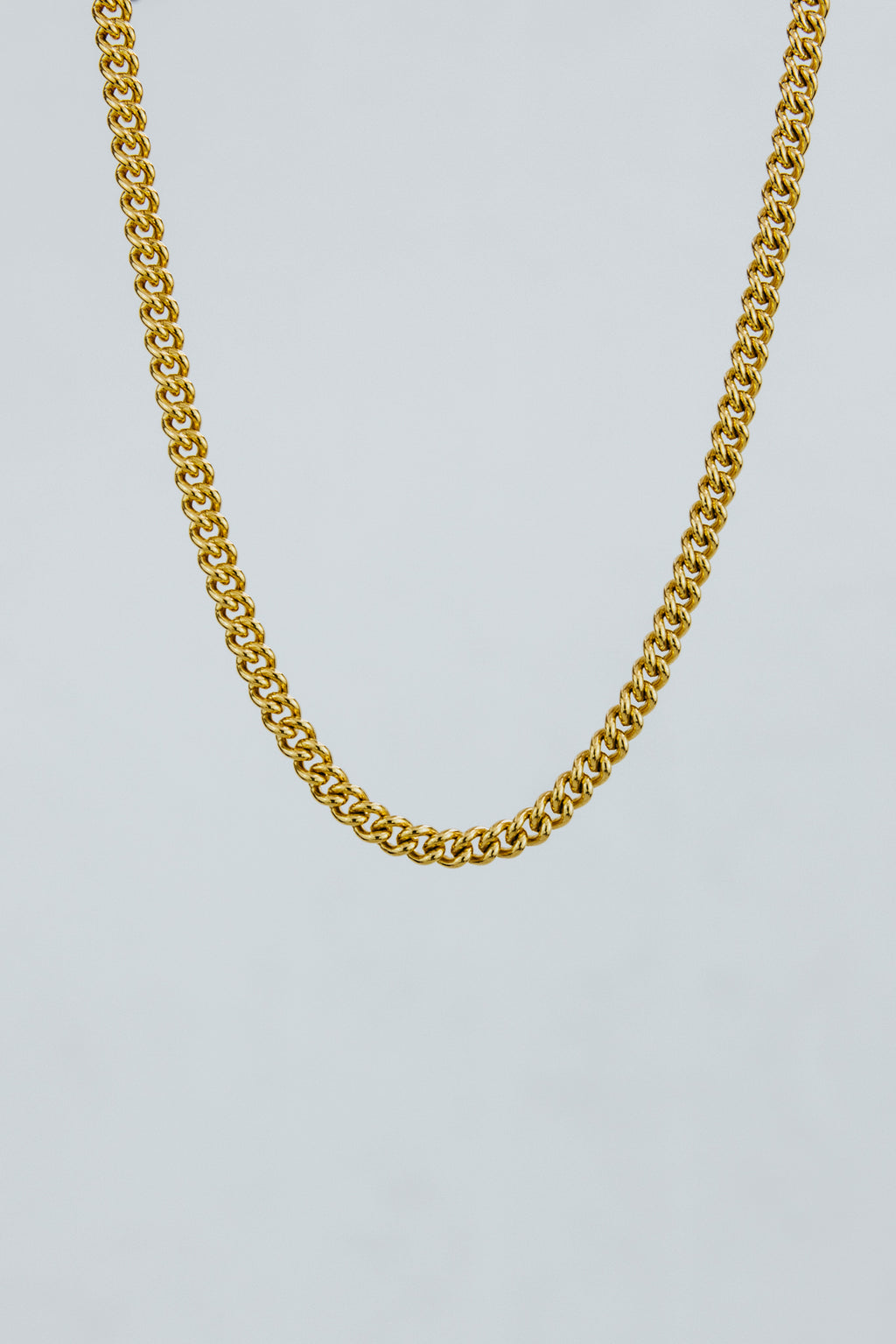Wings Hawaii extra large curb chain choker necklace in 14k gold-filled. 14" chain. Fine jewelry handcrafted in Maui. 