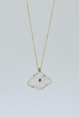 Celestial Faden Quartz Necklace | 14k thumbnail