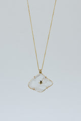 Celestial Faden Quartz Necklace | 14k thumbnail