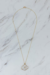 Celestial Faden Quartz Necklace | 14k thumbnail