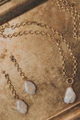 Wings Hawaii Chain Reaction Choker Necklace and earrings thumbnail