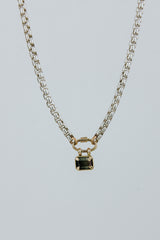 Tourmaline Dream Necklace  - 14k + SS thumbnail