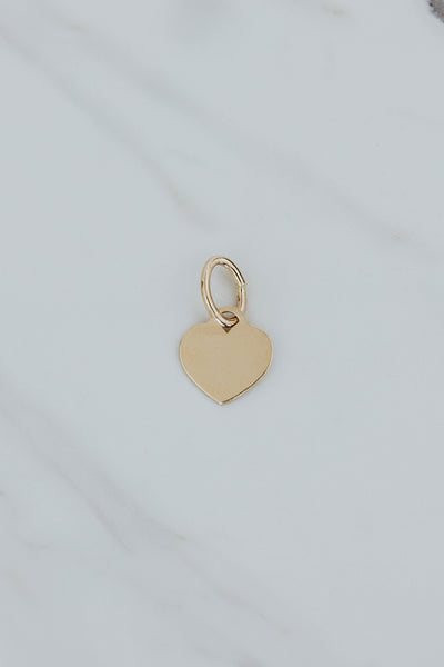 Necklace Charm - Heart | GF