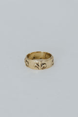 Fleur De Lis Band Rings thumbnail