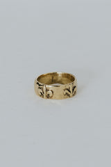 Fleur De Lis Band Rings thumbnail