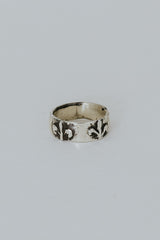 Fleur De Lis Band Rings thumbnail