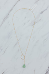 Lariat Necklace - Fluorite thumbnail