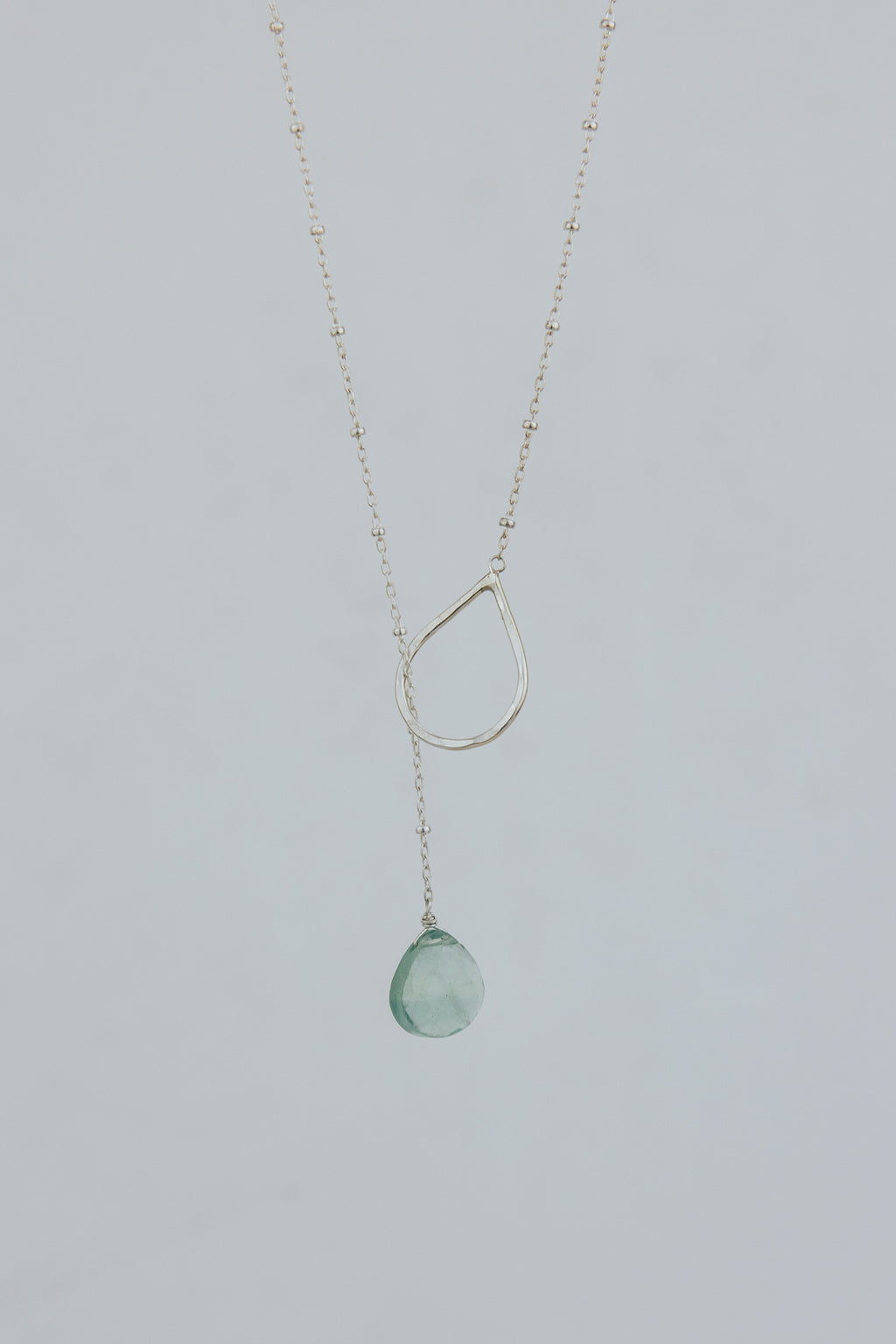 Lariat Necklace - Fluorite
