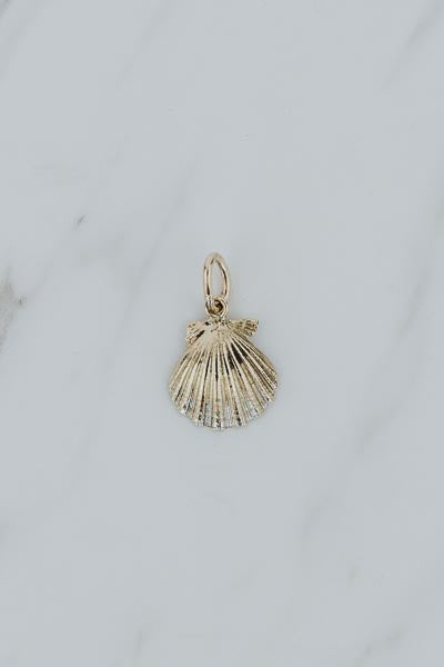 Necklace Charm - Forever Sunrise Shell
