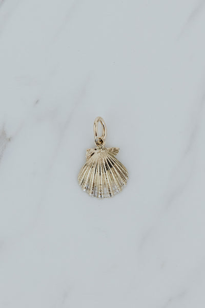 Necklace Charm - Forever Sunrise Shell