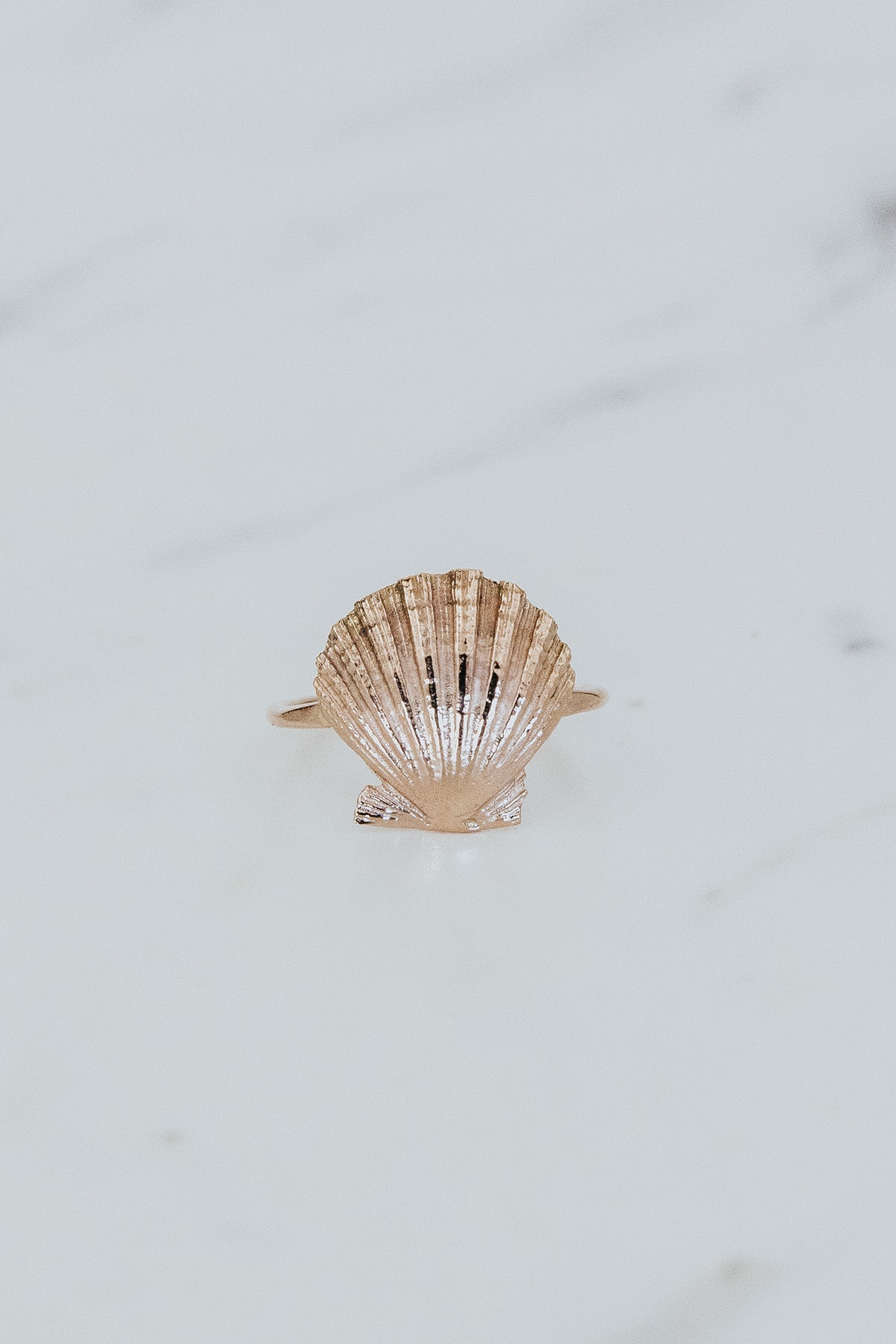 Forever Sunrise Shell Ring
