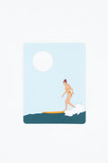 Surfer Girl Sticker - Full Moon