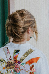 Charm Hoops - Grandidierite thumbnail