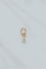 Wings Hawaii gray diamond necklace charm in 14 gold-filled. Charm bar mix, match, customize. Fine jewelry handmade with aloha in Maui. 