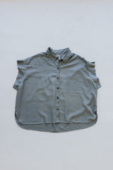 Boxy Button-up - Olive Grove thumbnail